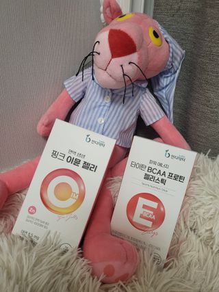 인디닥터 면역 생생 핑크 이뮨 젤리 + 타이탄 BCAA 프로틴 젤리스틱 — 5점을 준 리뷰어가 2022년 3월 올린 사용 사진