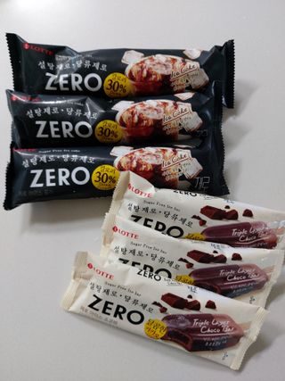 ZERO (초콜릿 칩 쿠키, 카카오 케이크, 후르츠 젤리, 아이스 콜라, 아이스 초코바) — 5점을 준 리뷰어가 2022년 6월 올린 사용 사진