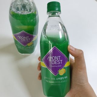 몽베스트 Montbest with Sparkling water Lemon OR Lime 20병(랜덤) — 5점을 준 리뷰어가 2021년 10월 올린 사용 사진