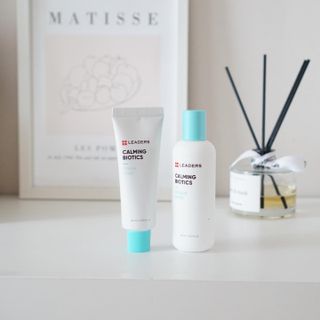 리더스코스메틱 리더스 카밍 바이오틱스 #1등 진정 기획세트 [에센스 워터150ml + 크림 마스크80ml] — 5점을 준 리뷰어가 2022년 8월 올린 사용 사진