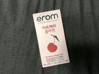 이롬 erom 타트체리 콜라겐 — 5점을 준 리뷰어가 2021년 4월 올린 사용 사진