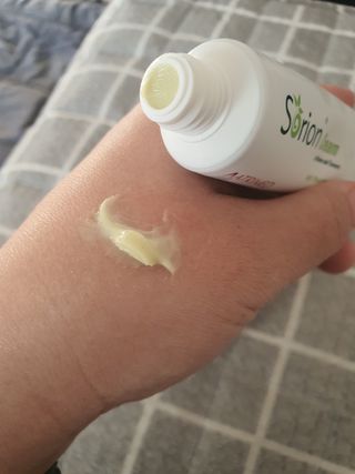 건선/아토/습진/민감성 피부 천연보습진정크림 소리온 크림 & 센시티브 크림 50g — 5점을 준 리뷰어가 2022년 1월 올린 사용 사진