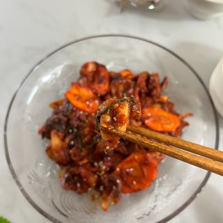 [푸딩팩토리] 불맛양념 쭈꾸미볶음 300G_엄선한 쭈꾸미원물과 양념이 신의 한수! — 5점을 준 리뷰어가 2022년 9월 올린 사용 사진
