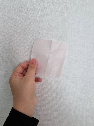 [갸스비] 메이크업은 그대로, 피지만 쏙 - BB킵 오일컨트롤 파우더 페이퍼 — 5점을 준 리뷰어가 2021년 10월 올린 사용 사진