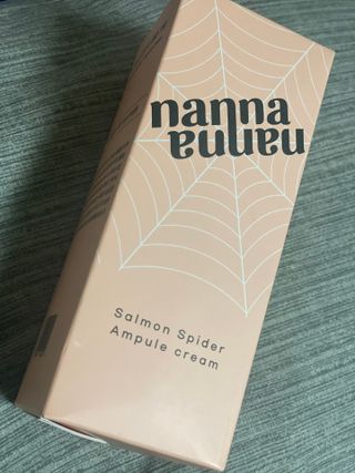 난나 살몬 스파이더 검버섯 미백 톤업 화이트닝 연어 앰플 크림 300ml 대용량 — 5점을 준 리뷰어가 2022년 8월 올린 사용 사진