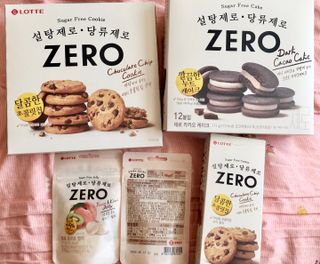 ZERO (초콜릿 칩 쿠키, 카카오 케이크, 후르츠 젤리, 아이스 콜라, 아이스 초코바) — 5점을 준 리뷰어가 2022년 6월 올린 사용 사진