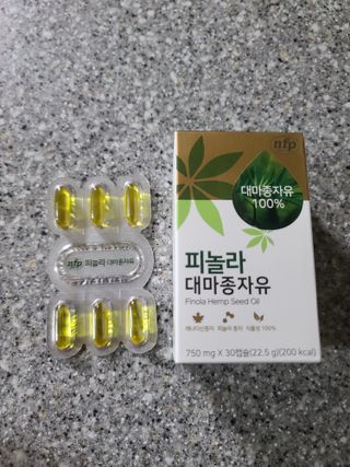 nfp 피놀라 대마종자유 — 5점을 준 리뷰어가 2021년 10월 올린 사용 사진