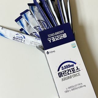 자연에온 아르긴포스 L-아르기닌 5555mg 스틱 15개입 1박스 — 4점을 준 리뷰어가 2022년 1월 올린 사용 사진