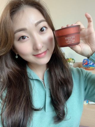 약손명가코스메틱 헤르비스 아로마 크림팩 50ml — 5점을 준 리뷰어가 2021년 1월 올린 사용 사진