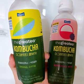 더그레잇티 콤부차 300ml *12개입 (오리지널 6개+베리리치 6개) — 5점을 준 리뷰어가 2022년 7월 올린 사용 사진