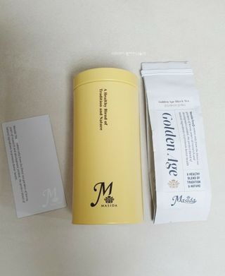 마시다 태양의 축복을 받은 프리미엄 수제 블렌딩 홍차, 골든에이지블랙티 — 4.5점을 준 리뷰어가 2021년 3월 올린 사용 사진
