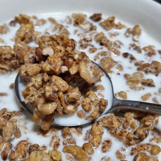 맛있게 먹어도 당 1g 대, 오!그래놀라 저당 통보리 — 5점을 준 리뷰어가 2025년 1월 올린 사용 사진