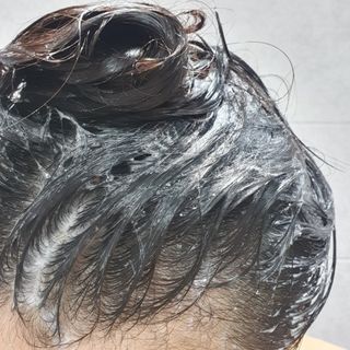 빅그린 카렌듈라(지성두피용)&시카(중건성두피용)탈모샴푸500ml-택1,빅그린 프리미어바이옴탈모앰플팩 60ml — 5점을 준 리뷰어가 2022년 12월 올린 사용 사진