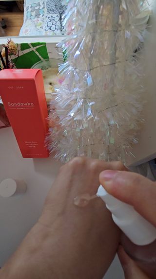 산다화 더블 이펙트 안티 링클 세럼 50ml — 5점을 준 리뷰어가 2023년 12월 올린 사용 사진