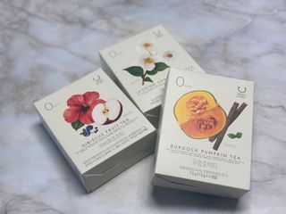 딜라이트 프로젝트 블렌딩티 우엉호박티, 히비후르츠티, 쟈스민캐모티 — 5점을 준 리뷰어가 2021년 7월 올린 사용 사진