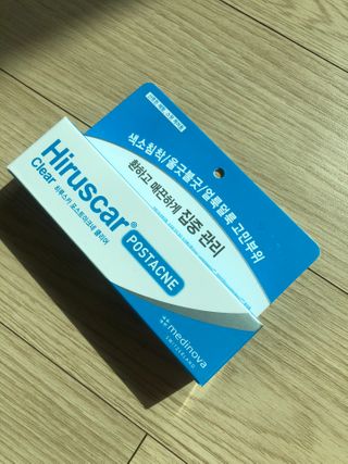 히루스카 포스트아크네 클리어 — 5점을 준 리뷰어가 2021년 2월 올린 사용 사진