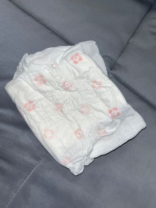 FREE [템포] 패드 내추럴순면 입는 오버나이트 5P * 2개 — 5점을 준 리뷰어가 2023년 10월 올린 사용 사진