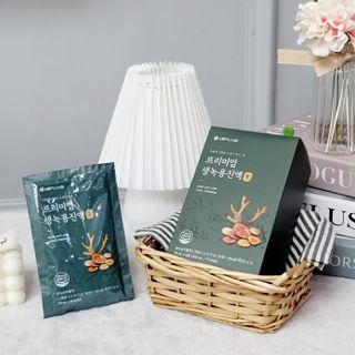 서울약사신협 약사신협_생녹용 진액_70ml x 30포 — 5점을 준 리뷰어가 2021년 7월 올린 사용 사진