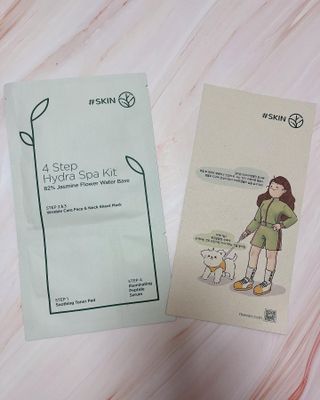 태그스킨 4스텝 주름개선 피부미백 영양 마스크팩 3개 세트(최신버전) — 5점을 준 리뷰어가 2022년 5월 올린 사용 사진
