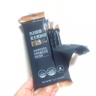 서울약사신협_프리미엄포스트바이오틱스골드_5g x 50포 — 5점을 준 리뷰어가 2021년 1월 올린 사용 사진