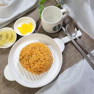 [푸딩팩토리] 요잇조잇 닭갈비 닭가슴살/김치 닭가슴살 곤약볶음밥 2종 (김치볶음밥 2개 닭갈비 볶음밥 1개) — 5점을 준 리뷰어가 2022년 7월 올린 사용 사진