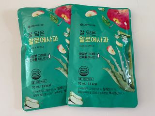 서울약사신협 잘 담은 알로애사과_70ml x 30포 — 5점을 준 리뷰어가 2021년 10월 올린 사용 사진