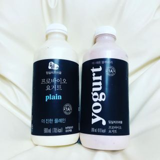 숲골 임실치즈마을 프로바이오 요거트 900ml — 5점을 준 리뷰어가 2021년 8월 올린 사용 사진