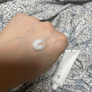 리더스코스메틱 리더스 카밍 바이오틱스 크림 마스크 — 4점을 준 리뷰어가 2021년 2월 올린 사용 사진