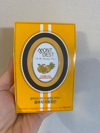 몽베스트 위드더 블랜딩 하우스 콤부차 _ 버라이어티팩 — 4점을 준 리뷰어가 2023년 6월 올린 사용 사진