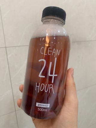 클린24시간 1BOX(5포) + 전용보틀(500ml) — 5점을 준 리뷰어가 2023년 3월 올린 사용 사진