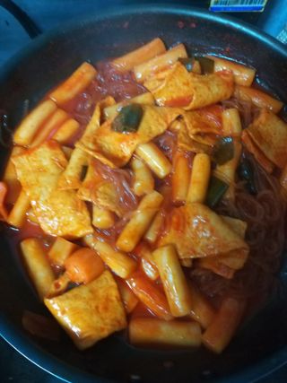 응큼떡볶이 — 3점을 준 리뷰어가 2021년 3월 올린 사용 사진