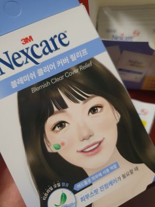 3M 넥스케어 블레미쉬 여드름패치 릴리프 111매(짜기 전 케어) +알코올스왑 증정 — 5점을 준 리뷰어가 2024년 7월 올린 사용 사진