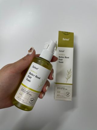 달리프 클로렐라 베러 루트 헤어토닉 100ml — 4점을 준 리뷰어가 2021년 4월 올린 사용 사진