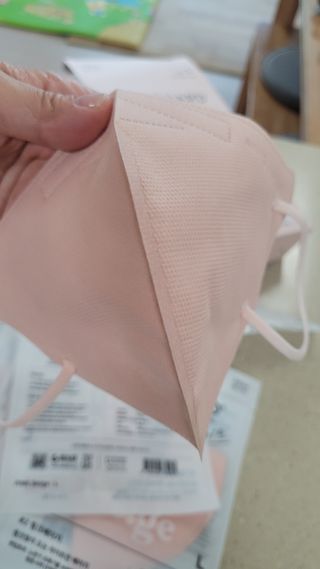 [애니가드] 셋업 메베마스크라이트  (대형 4컬러 + 중형 4컬러) — 5점을 준 리뷰어가 2022년 7월 올린 사용 사진