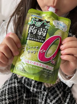 ORIHIRO 오리히로 곤약젤리 제로칼로리 130g 4종 4팩(맛별로 1팩씩) — 5점을 준 리뷰어가 2023년 3월 올린 사용 사진