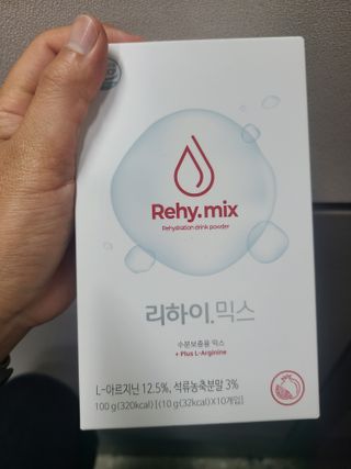 리하이.믹스 수분보충용믹스 리하이.믹스 (Rehy.mix) — 5점을 준 리뷰어가 2022년 6월 올린 사용 사진