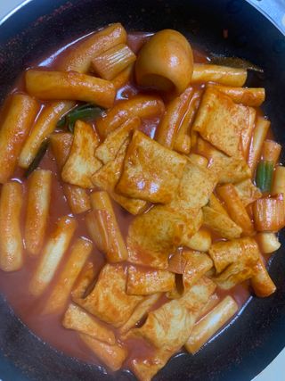 응큼떡볶이 — 4점을 준 리뷰어가 2021년 3월 올린 사용 사진