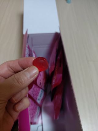 [팔도] 잔망루피젤리 믹스베리맛 42g 8개 — 4점을 준 리뷰어가 2022년 2월 올린 사용 사진