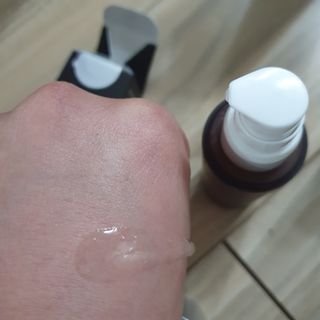 아미퓨어 바르는 아미노산, 미백+탄력+보습을 한 번에 올인원 세럼 — 4점을 준 리뷰어가 2022년 1월 올린 사용 사진