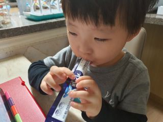 키즈텐플러스 연세 키즈텐 플러스 1개월 — 5점을 준 리뷰어가 2021년 4월 올린 사용 사진