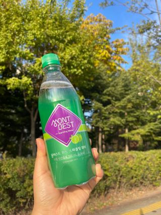 몽베스트 Montbest with Sparkling water Lime20병 — 5점을 준 리뷰어가 2021년 10월 올린 사용 사진