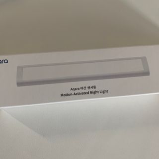 아카라 어두울 때만 켜지는 스마트 무선 센서등 — 2점을 준 리뷰어가 2021년 11월 올린 사용 사진