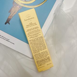 산다화 비타민C 화이트닝 크림 — 5점을 준 리뷰어가 2023년 4월 올린 사용 사진