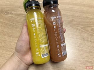 BLENDY'S 핑크 스무디+블론디 스무디 — 4점을 준 리뷰어가 2021년 11월 올린 사용 사진