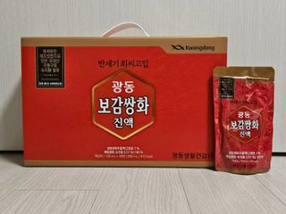 광동생활건강 [광동]진하고 깊은 풍미, 광동 보감쌍화진액 100mL * 18포 — 5점을 준 리뷰어가 2024년 8월 올린 사용 사진