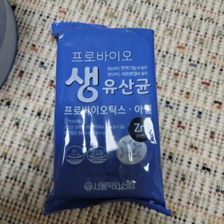 서울약사신협_프로바이오생유산균_2.5G x 100포 — 5점을 준 리뷰어가 2021년 3월 올린 사용 사진