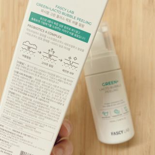 파시랩 그린 플러스 락토 버블 필링 — 5점을 준 리뷰어가 2021년 5월 올린 사용 사진