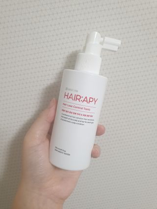 리더스코스메틱 리더스 헤어 라피 헤어 로스 컨트롤 토닉 — 4점을 준 리뷰어가 2020년 12월 올린 사용 사진
