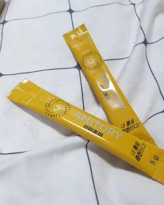 주식회사 씨크릿비에프랩 마시는 아미노산 아미토리 열대과일맛 14포 [1포, 5g / 보틀증정] — 4점을 준 리뷰어가 2022년 12월 올린 사용 사진