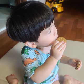 롯데제과 롯샌 카페크런치 — 5점을 준 리뷰어가 2021년 10월 올린 사용 사진
